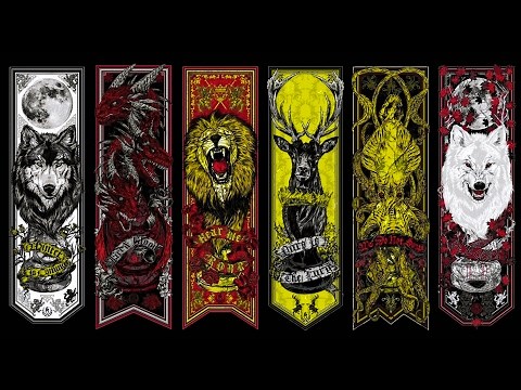 All House Sigil/Banner | Game Of Thrones | Season 1 - 7| Socialli