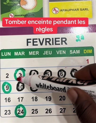 C’est possible de tomber enceinte pendant les règles