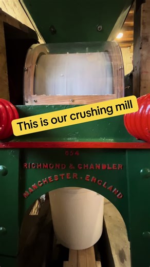 Our one single waterwheel runs a bunch of different machines! #endangeredcraft #milling #millwright