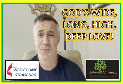 GOD'S WIDE, LONG, HIGH, DEEP LOVE! In today's WEEKEND EDITION of our...