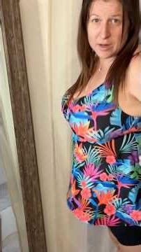 Plus size bathing suit #amzonmustbuy