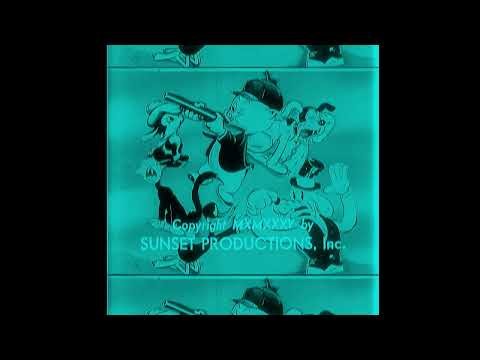 SUNSET PRODUCTIONS, INC. THE END A GUILD FILMS PRESENTATION 42MM SCAN LOGO UPDATED 2002 DVD