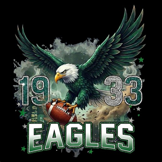 Eagles Football Glitter PNG SVG, Philadelphia Football Design, Green & Black Game Day Clipart, Philly Game Day Design, Digital Download - Etsy Canada