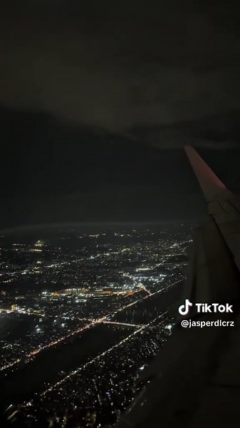 Night Flight Through City Lights: Aviation Showcase