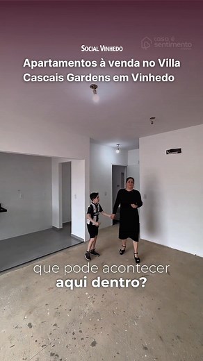 A Casa é Sentimento Imóveis, em Vinhedo, apresenta o Villa Cascais Gardens, um empreendimento que une elegância, conforto e exclusividade em cada detalhe e que já caminha para a reta final de vendas, com as últimas unidades disponíveis. Com apartamentos de 88m², o projeto oferece 3 quartos (1 suíte), lavabo, despensa e uma varanda gourmet ideal para momentos de lazer e convivência. Algumas unidades ainda contam com varanda estendida e jardim privativo (Garden), proporcionando uma experiência úni