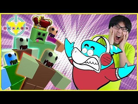 Roblox Zombie Attack GHOST BOSS Let's Play with VTubers Ryan's Daddy Vs Big Gil