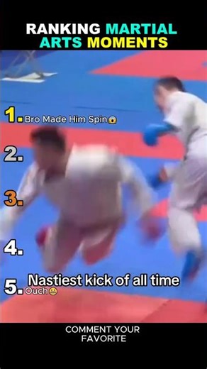 Ranking Best Martial Arts Moments🥋 #shorts #memes