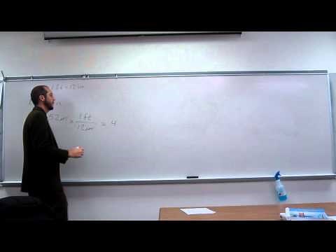 Unit conversions - Inches to Feet (in to ft)