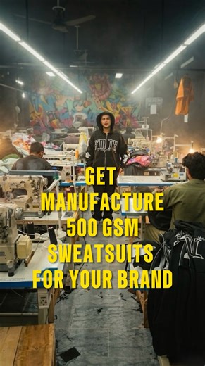 𝗖𝗟𝗢𝗧𝗛𝗜𝗡𝗚 𝗠𝗔𝗡𝗨𝗙𝗔𝗖𝗧𝗨𝗥𝗘𝗥 ™ on Instagram: "🚨GET MANUFACTURE HEAVY DUTY SWEATSUITS UPTO 70+ COLOR SHADES AVAILABLE 🚨 ANY CUSTOMISATION-ANY DESIGN Y WANT ✅ 7-14 DAYS TURNAROUND- DDP DELIVERY 📦 Tap in Whtsapp link in our bio 🔐 #zeynindustry #yessir #streetwear #sweatsuits"