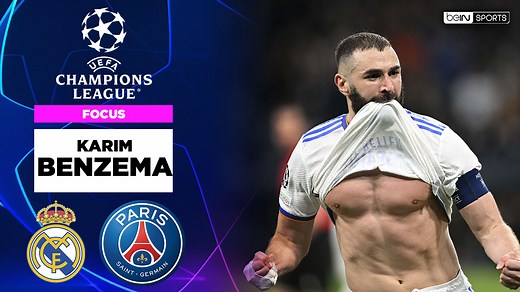 🔎 Auteur d'un triplé face au Paris Saint-Germain mercredi soir, Karim Benzema a été l'artisan numéro 1 de la remontada du Real Madrid. Focus sur sa performance XXL ! | beIN SPORTS France