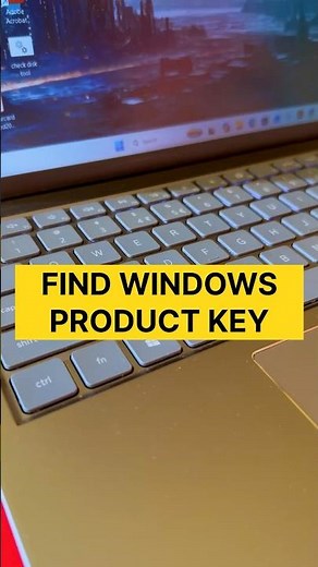 How to Find Your Windows Product Key in Seconds! #pctips #windows11 #laptoptips