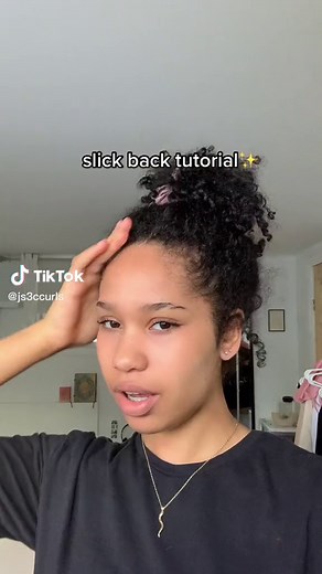 Quick Slick Back with Eco Styling Gel: Curly Hair Tutorial