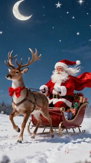 25 reactions | Santa Claus knitting scarves patterned with snowflakes and stars. | The Christmas Vibes | Facebook