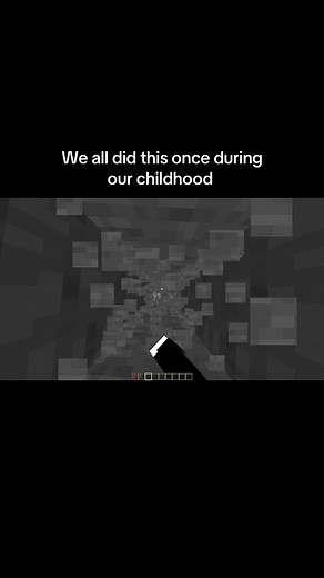 Minecraft nostalgia: Digging to Bedrock and TNT Chaos