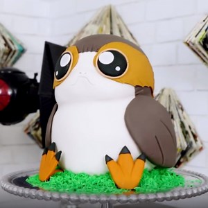 Cute Porg cake that will satisfy every kid's taste! | Koalipops