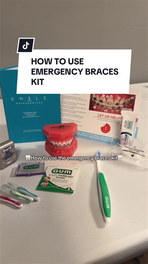 Don’t know how to use our emergency kit? Here’s how! #braces #orthodontics #invisalign #newyork #dentist