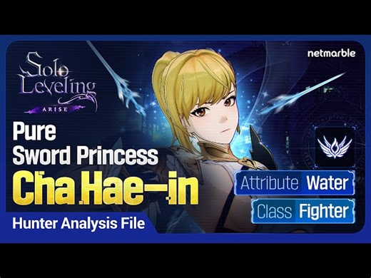 Hunter Analysis File: Pure Sword Princess Cha Hae-In - Solo Leveling:ARISE