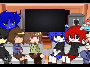 Fandom react to •Bendy and the ink machine• (RUS ENG)