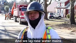 48K views · 115 reactions | WORKING THROUGH THE COLD: We caught up with a water main repair team to see what it’s like to work outside in freezing temperatures. Watch as they demonstrate how Aqua America is working to prevent future water main breaks, even through the bitter cold! https://6abc.cm/2G5Cz67 | 6abc Action News | Facebook