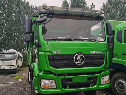 SX3318MR346自卸车整车/新款M3000标准驾驶室不带顶导流罩/珠光绿（金属漆）/WP10.375E5