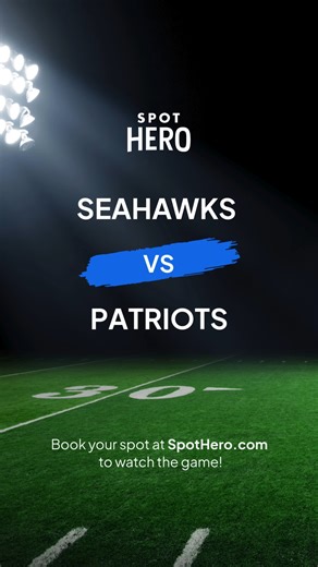 The biggest game of the year is almost here! Whether you’re heading to the stadium or watching nearby, make parking the easiest part of your Super Bowl plans 🏈 Search for parking wherever you're going, pick a nearby garage or lot, and reserve your spot with SpotHero before kickoff! Book now at SpotHero.com or download the free SpotHero app in the App Store or Google Play. | SpotHero