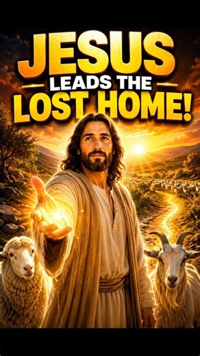 Jesus Guided the Lost Sheep & Goat Home ✨🙏 #shorts #shortvideo #short