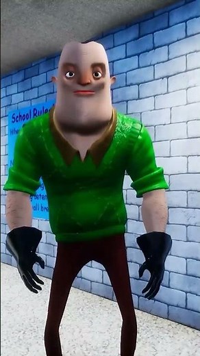 HELLO NEİGHBOR... BALDİ mi OLDU?? #shorts #shortsvideo #hello #helloneighbor #baldi #baldisbasics