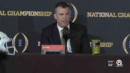 CFP championship: Miami, Indiana hit the field Monday to decide college football title