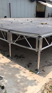 Portable Modular Stage Easy Asseble Stage for Concert Event 1.22*1.22m Outdoor Performance Stage Platform