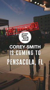 JUST ANNOUNCED! Corey Smith LIVE 11/7 in Pensacola, FL. Tickets on sale now 🔥 | Corey Smith