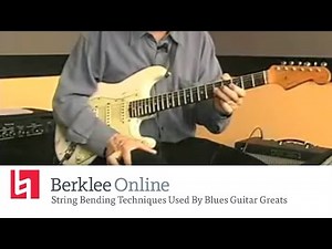 Blues Guitar Lesson: String Bending Techniques
