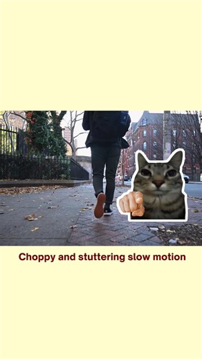 Smooth Slow Motion Tutorial (Optical Flow Secret) 🤫