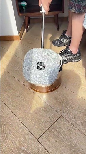 Mopping with clean water tackles dirt at its source #clean #cleaningenthusiast #kitchen