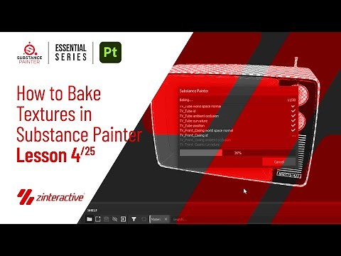 How to Bake Textures in Substance Painter? | Lesson 4 of 25 | Substance Painter Full Course