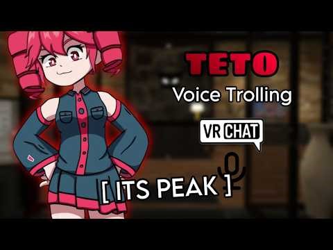 VOICE TROLLING as Kasane Teto on VRCHAT!!?? [ Funny Moments ]