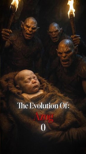 Evolution of Azog#azog #orc #lordoftherings #hobbit #history