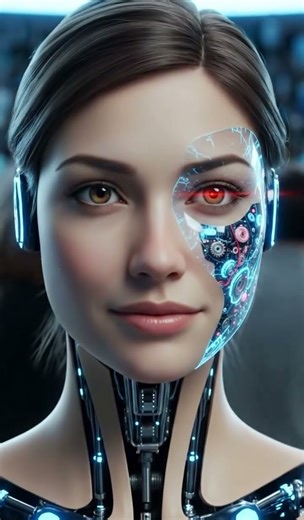 POV: Becoming a Cyborg 🦾 #AI #future #futurism #humanoidhorizon