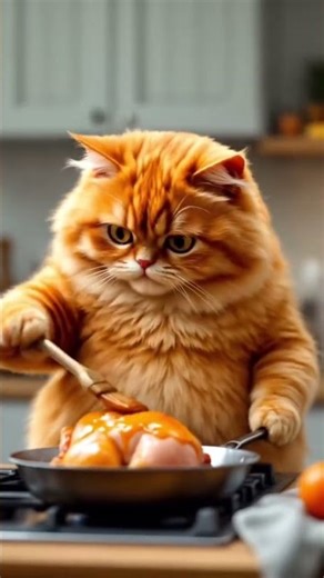 CAT VS CAT cartoon video #comedy #anime #ai #cartoon #aivideo #cat #cartoon