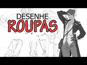 Como desenhar roupas - tutorial desenho digital