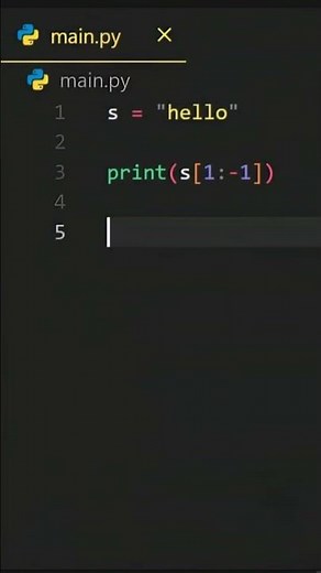 Remove first and last char in Python #coding #python #programming
