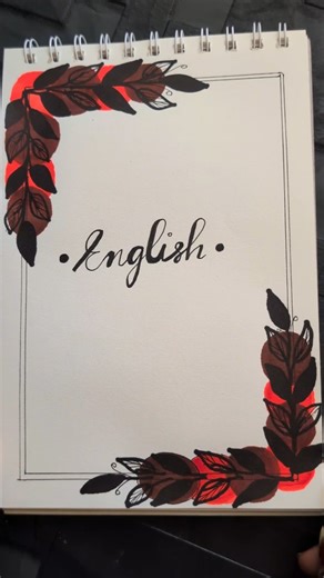 BeautyInArt🪴🌹Art and Craft💖🌺One Stroke flower paintings🌼🌺🌿🪴🌹 on Instagram: "cover page ideas, book cover ideas, how to make a notebook cover page, book covers ideas, history notebook cover page design idea, journal book cover ideas, book cover design ideas school, notebook front page decoration ideas, notebook design ideas easy front page, easy book cover, diy notebook cover, notebook cover design, easy book cover design, cover page, book cover, ebook cover design, cover page design, bo