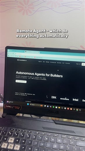 Remote Agent Did My Whole Project 🤯 #ai #coding #shorts #viral