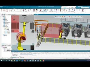 Siemens Tecnomatix Process Simulate Robotics Safety Breach Simulation