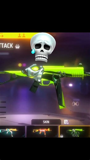 "Ruby UMP – The First and Rarest Gun Skin in Free Fire! #freefire #shorts #ump