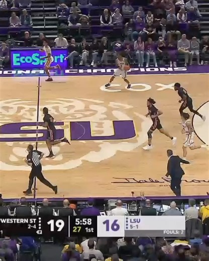 LSU Basketball on Reels