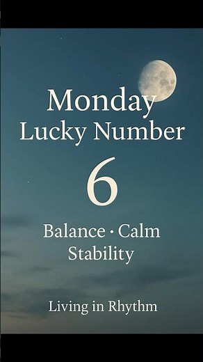 Monday Lucky Number | Numerology for Today | Living In Rhythm