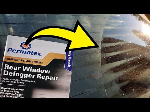 Permatex Rear Window Defogger Repair Kit - Fixing the C-Max