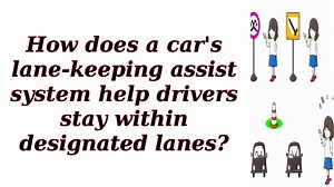 How does a car's lane-keeping assist system help drivers stay within designated lanes?? watch you YT - https://youtu.be/EcZdyXTf3DA | THNews