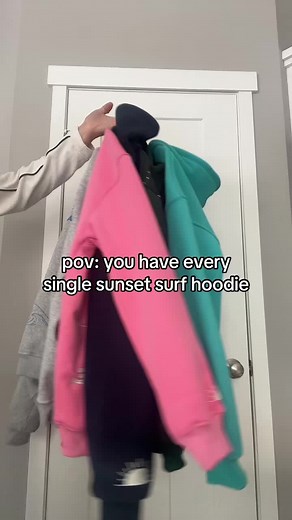 Experience the Joy of Sunset Surfing Hoodies