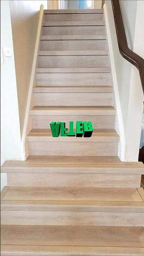 How to install vinyl nose on stairs